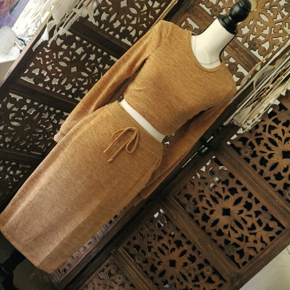 Two Piece Pencil Skirt & Crop top